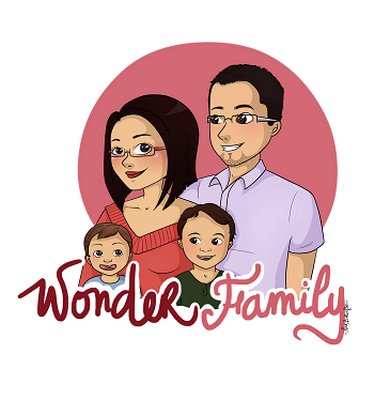 Creation illustration famille 