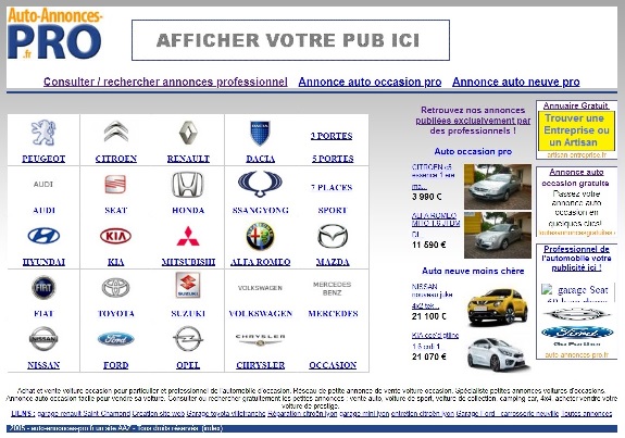 auto-annonces-pro.fr - Petite Annonce Automobile 